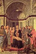 Piero della Francesca The Brera Madonna oil painting artist